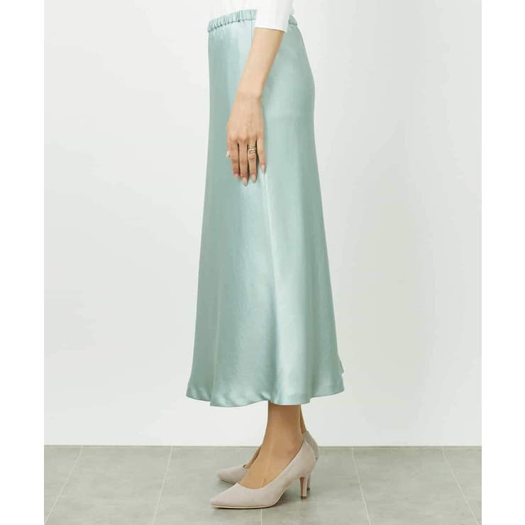 [コージーボトム]ヴィンテージサテンスカート | MICHEL KLEIN | 詳細画像38 