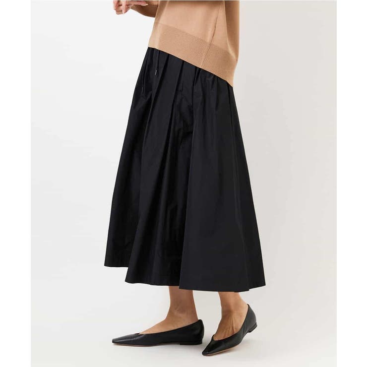 [セットアップ対応/コージーボトム]ライトギャザースカート | MICHEL KLEIN | 詳細画像27 