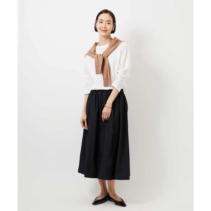 [セットアップ対応/コージーボトム]ライトギャザースカート | MICHEL KLEIN | 詳細画像41 