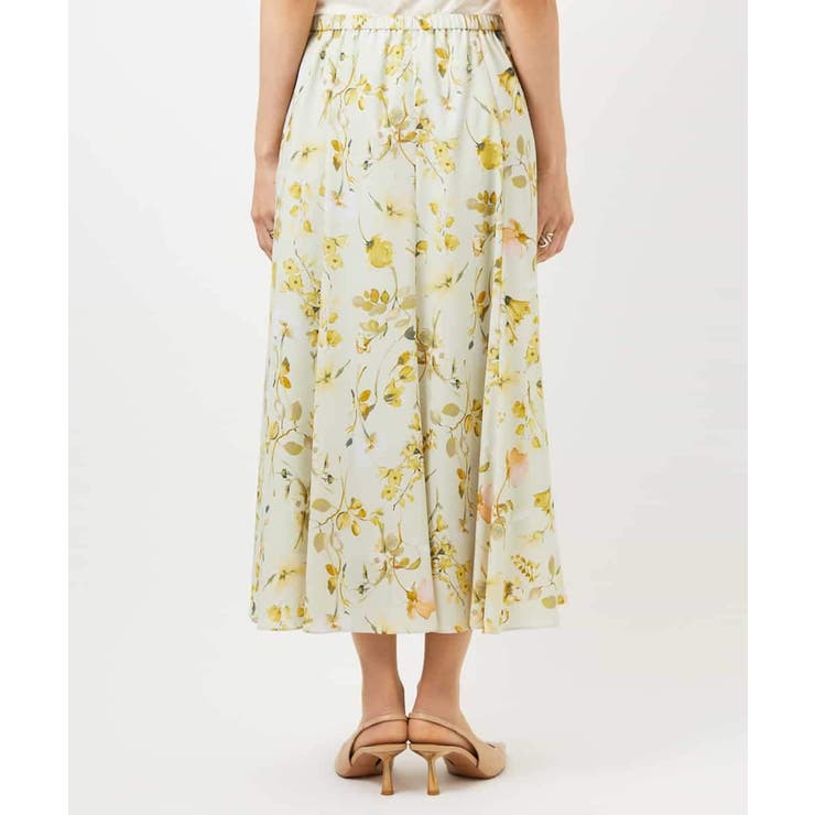 フラワープリントセミマーメイドスカート | MICHEL KLEIN | 詳細画像31 