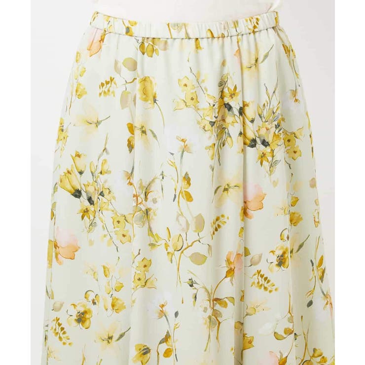 フラワープリントセミマーメイドスカート | MICHEL KLEIN | 詳細画像33 