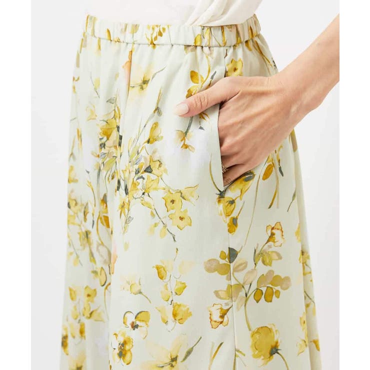 フラワープリントセミマーメイドスカート | MICHEL KLEIN | 詳細画像34 