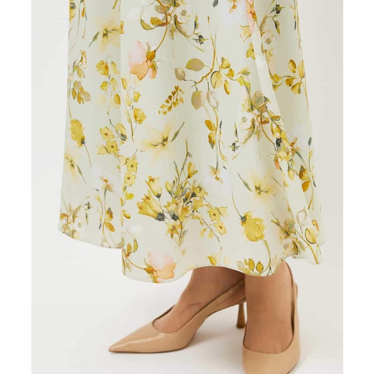 フラワープリントセミマーメイドスカート | MICHEL KLEIN | 詳細画像35 