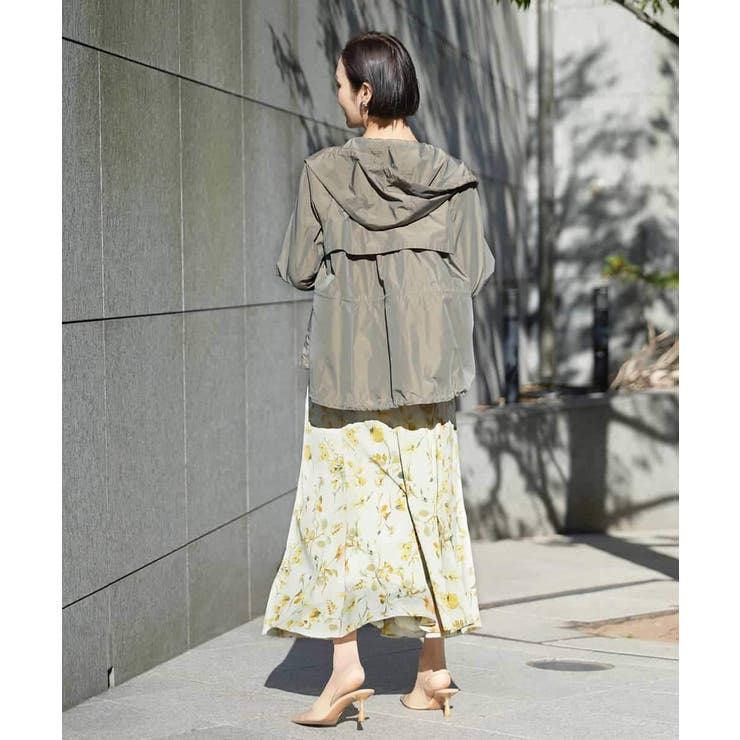 フラワープリントセミマーメイドスカート | MICHEL KLEIN | 詳細画像6 