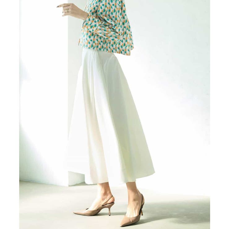 バックギャザーフレアスカート | MICHEL KLEIN | 詳細画像6 