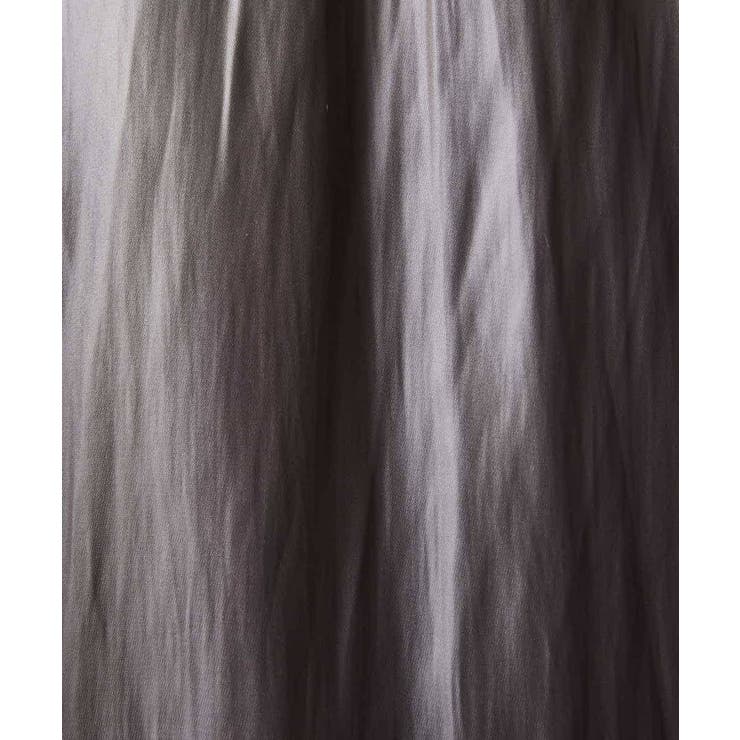 レザーライクサテンフレアスカート | MICHEL KLEIN | 詳細画像26 