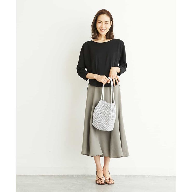 【洗える】キュプラフィブリルマーメイドスカート | MICHEL KLEIN | 詳細画像17 