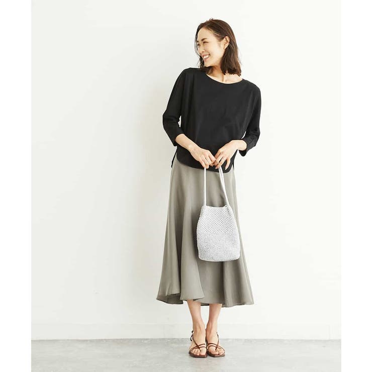 【洗える】キュプラフィブリルマーメイドスカート | MICHEL KLEIN | 詳細画像18 