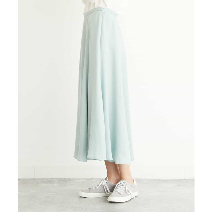 【洗える】キュプラフィブリルマーメイドスカート | MICHEL KLEIN | 詳細画像2 