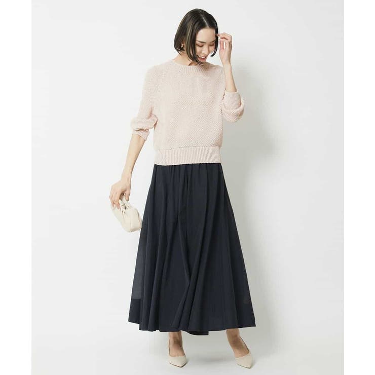 ナチュラルシアーロングスカート | MICHEL KLEIN | 詳細画像13 