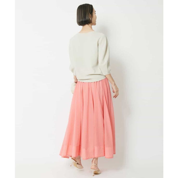ナチュラルシアーロングスカート | MICHEL KLEIN | 詳細画像18 