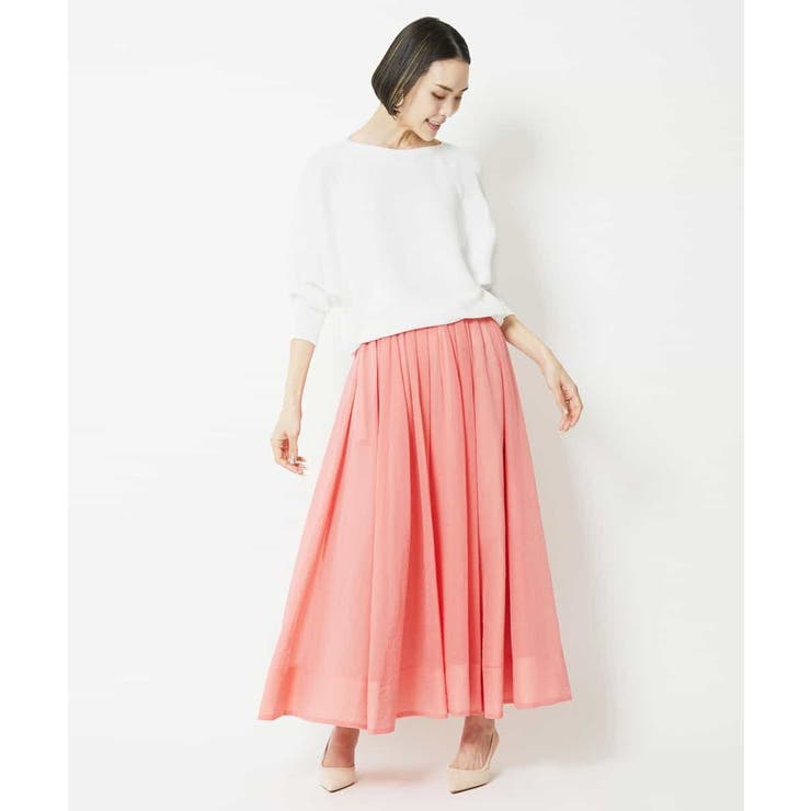 ナチュラルシアーロングスカート | MICHEL KLEIN | 詳細画像20 