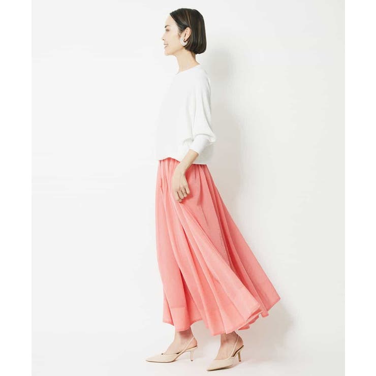 ナチュラルシアーロングスカート | MICHEL KLEIN | 詳細画像21 