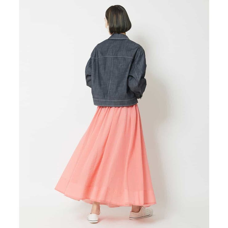 ナチュラルシアーロングスカート | MICHEL KLEIN | 詳細画像25 