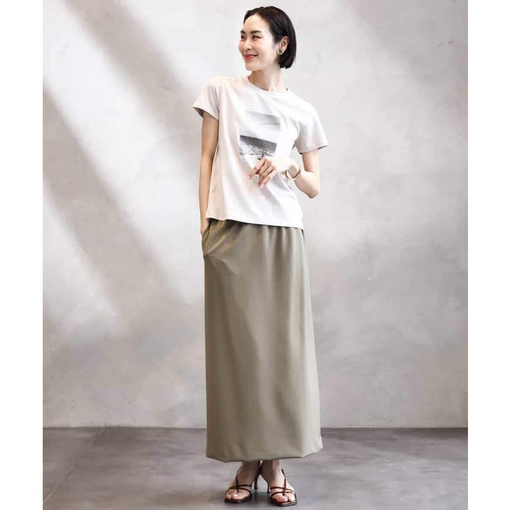 ダンボールセミタイトスカート | MICHEL KLEIN | 詳細画像3 