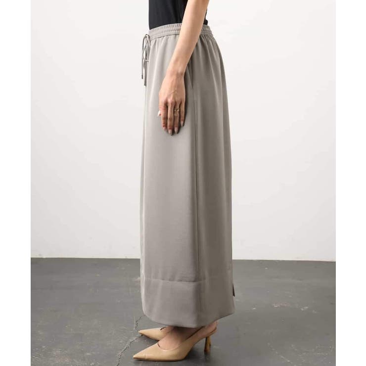 [リラックスボトム]ダルサテン Iラインスカート | MICHEL KLEIN | 詳細画像40 