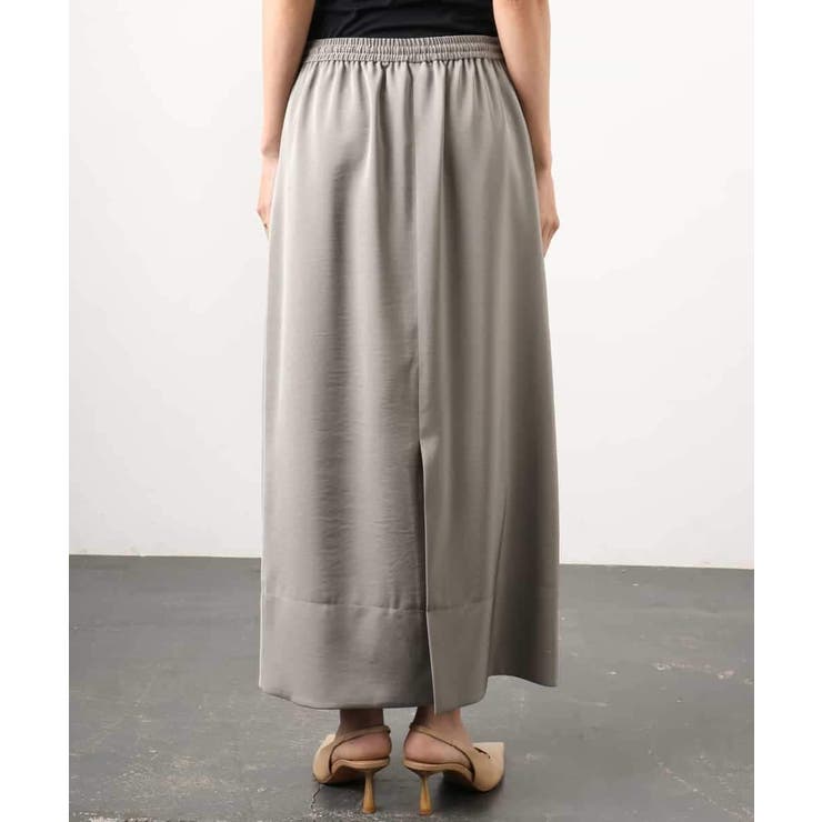 [リラックスボトム]ダルサテン Iラインスカート | MICHEL KLEIN | 詳細画像41 