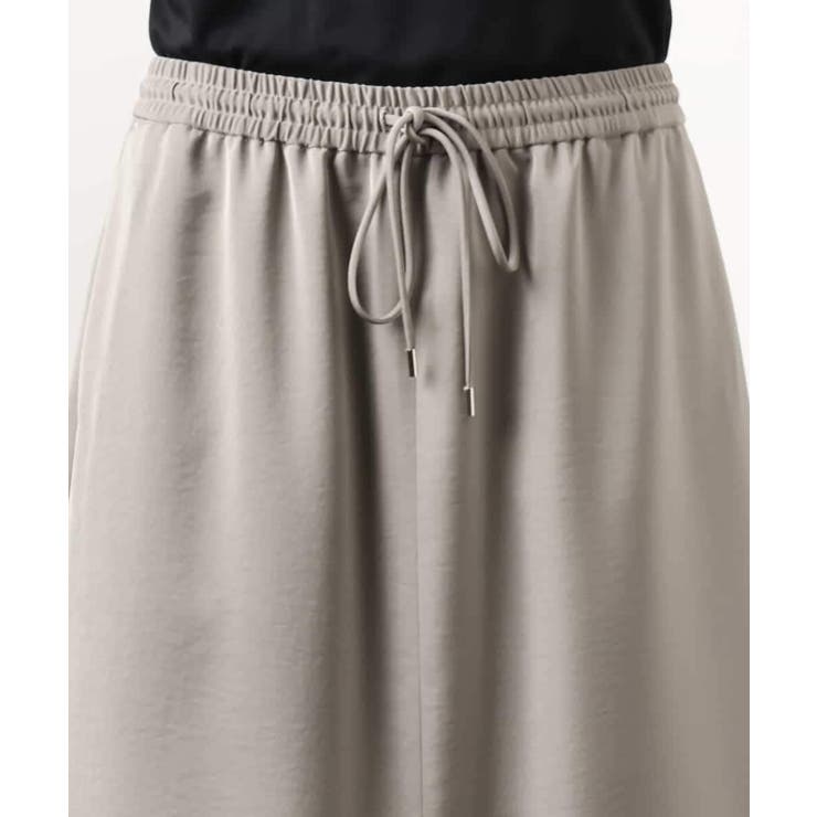 [リラックスボトム]ダルサテン Iラインスカート | MICHEL KLEIN | 詳細画像42 