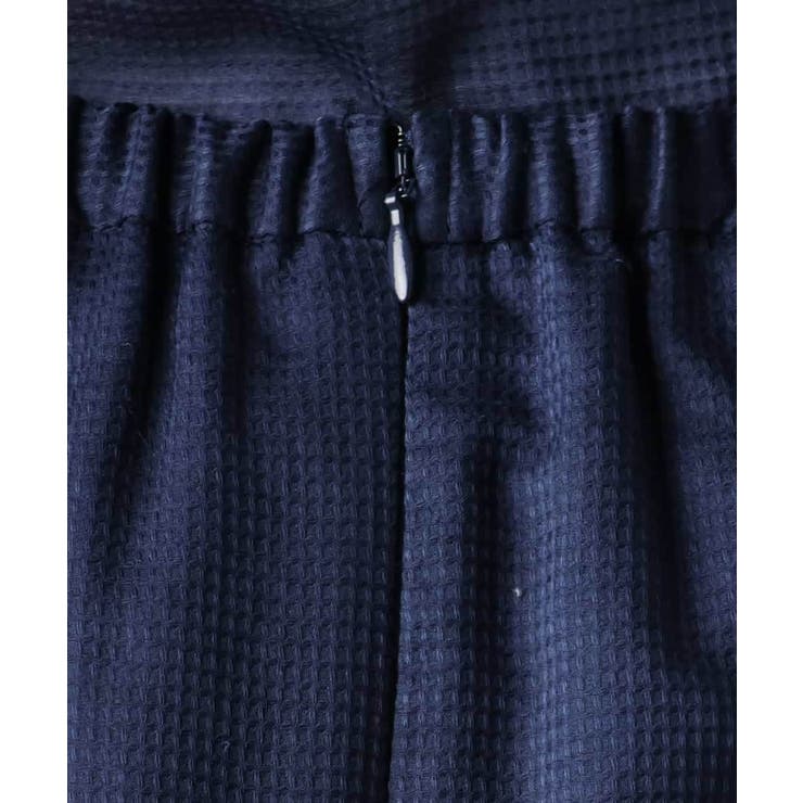 [セットアップ対応]ライトワッフルタックフレアスカート | MICHEL KLEIN | 詳細画像13 