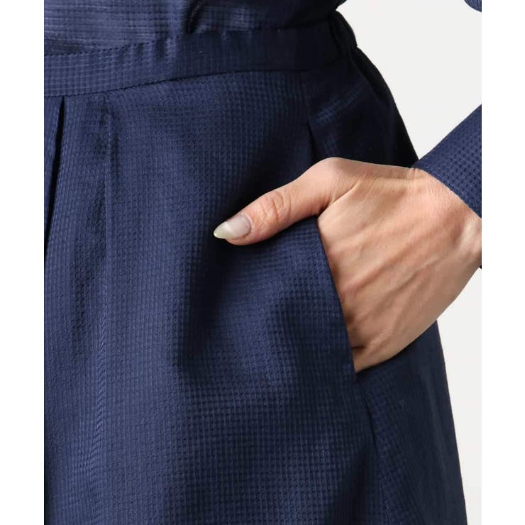 [セットアップ対応]ライトワッフルタックフレアスカート | MICHEL KLEIN | 詳細画像15 