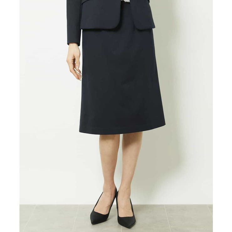 ネイビー(57) | ［セットアップ対応］モクロディセミタイトスカート | MICHEL KLEIN