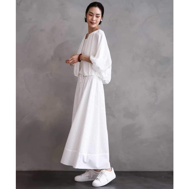 [セットアップ対応]エンブロイダリーレーススカート | MICHEL KLEIN | 詳細画像23 