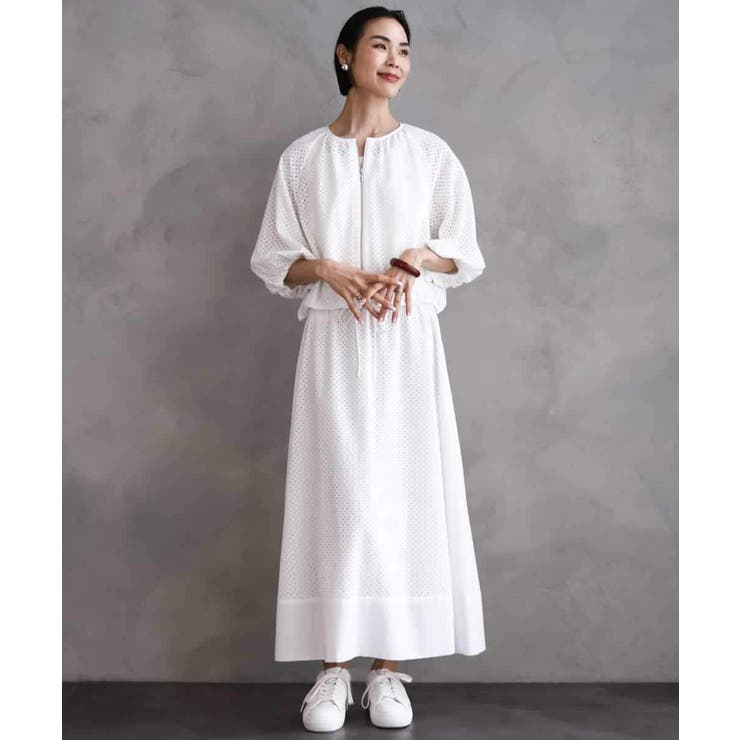 [セットアップ対応]エンブロイダリーレーススカート | MICHEL KLEIN | 詳細画像24 