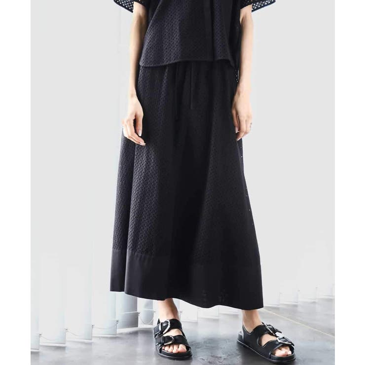 [セットアップ対応]エンブロイダリーレーススカート | MICHEL KLEIN | 詳細画像32 