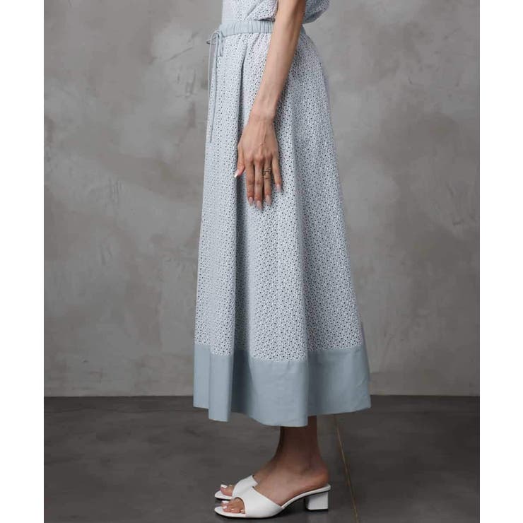 [セットアップ対応]エンブロイダリーレーススカート | MICHEL KLEIN | 詳細画像42 