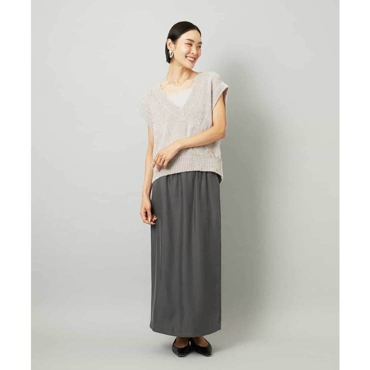 [セットアップ対応]ナロースカート | MICHEL KLEIN | 詳細画像16 