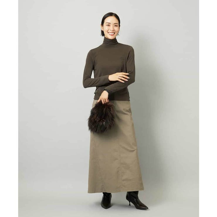 [セットアップ対応]チノAラインスカート | MICHEL KLEIN | 詳細画像13 