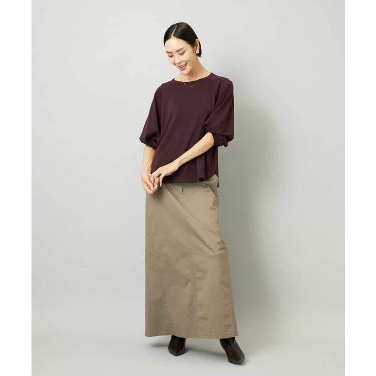 [セットアップ対応]チノAラインスカート | MICHEL KLEIN | 詳細画像19 