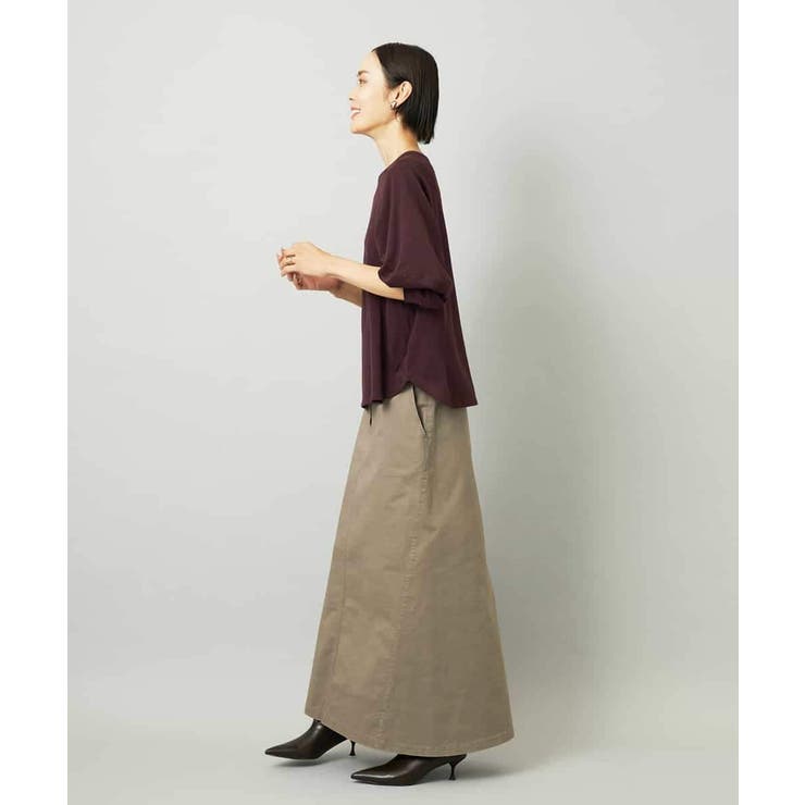 [セットアップ対応]チノAラインスカート | MICHEL KLEIN | 詳細画像21 