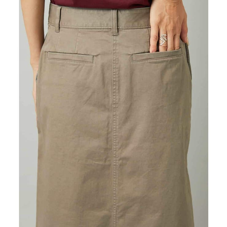 [セットアップ対応]チノAラインスカート | MICHEL KLEIN | 詳細画像32 