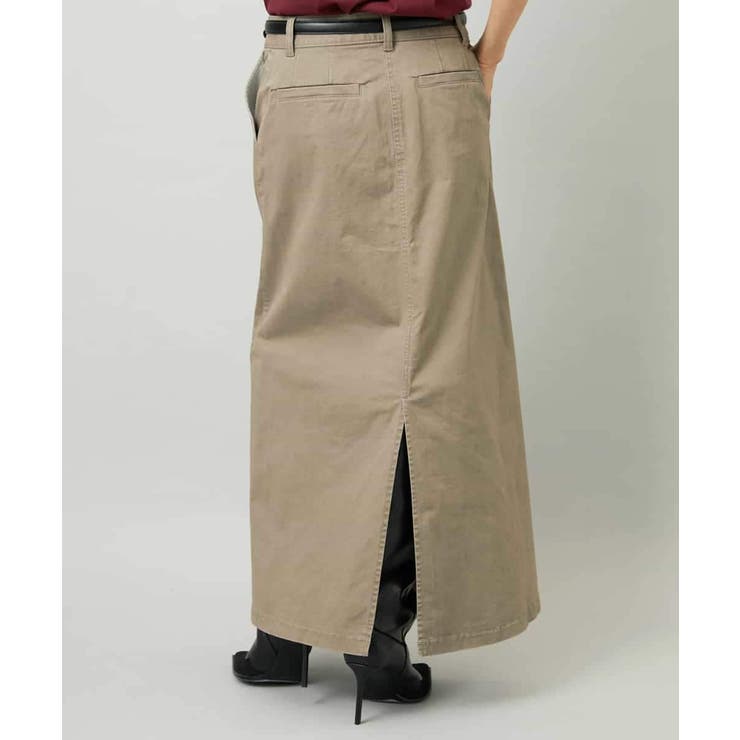 [セットアップ対応]チノAラインスカート | MICHEL KLEIN | 詳細画像4 