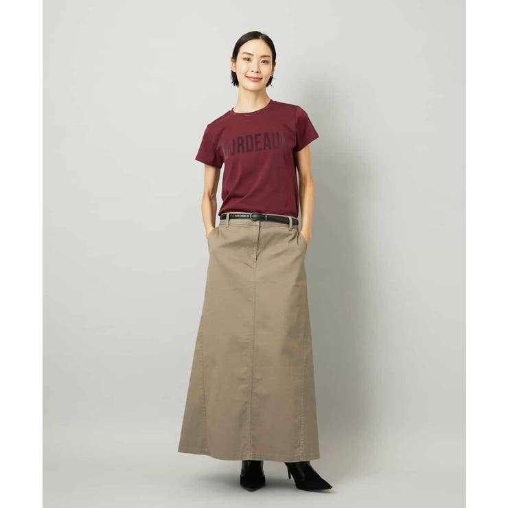 [セットアップ対応]チノAラインスカート | MICHEL KLEIN | 詳細画像5 