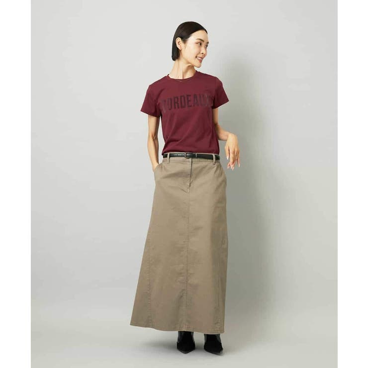 [セットアップ対応]チノAラインスカート | MICHEL KLEIN | 詳細画像6 