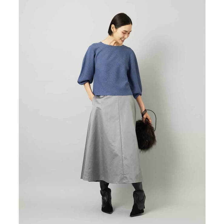 フェイクレザーフレアスカート | MICHEL KLEIN | 詳細画像13 