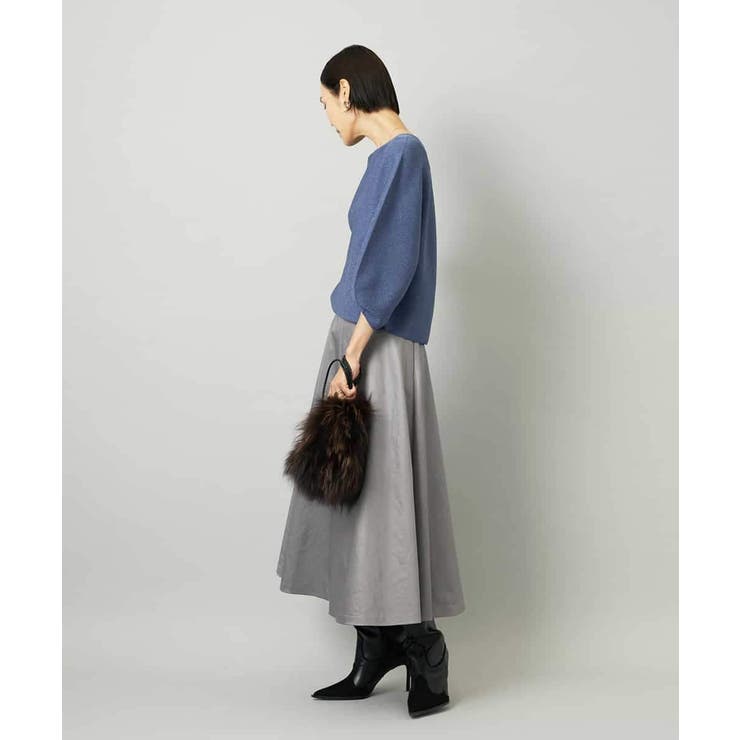 フェイクレザーフレアスカート | MICHEL KLEIN | 詳細画像14 