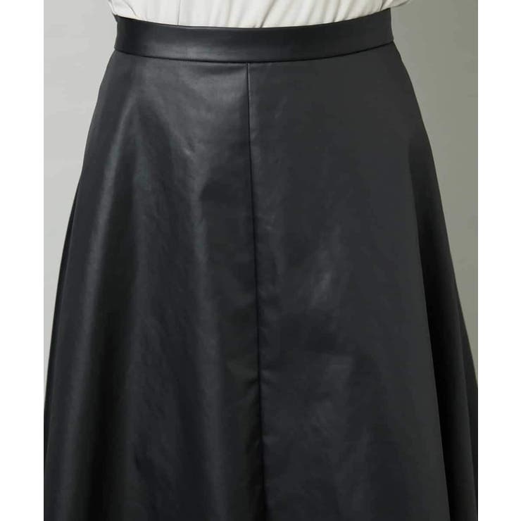 フェイクレザーフレアスカート | MICHEL KLEIN | 詳細画像22 