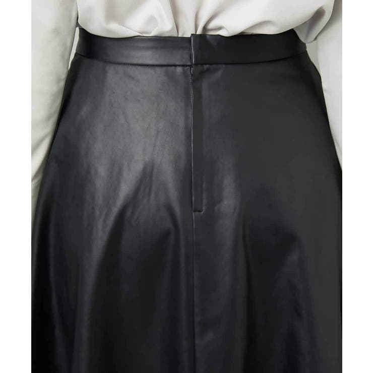 フェイクレザーフレアスカート | MICHEL KLEIN | 詳細画像24 