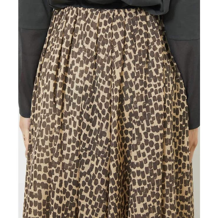 レオパードプリントタックフレアースカート(オリジナルプリント) | MICHEL KLEIN | 詳細画像27 