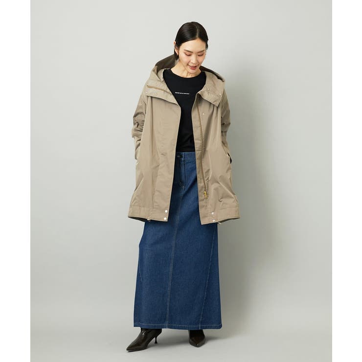 キルトライナー付きフードコート | MICHEL KLEIN | 詳細画像10 