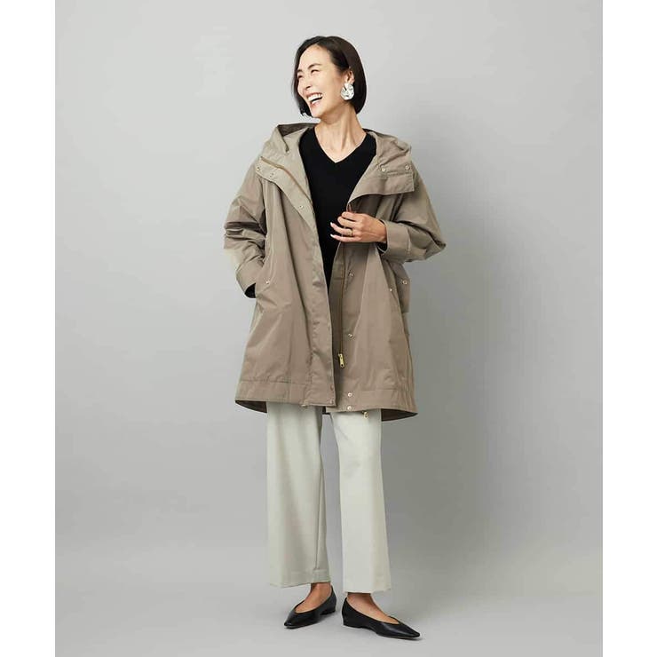 キルトライナー付きフードコート | MICHEL KLEIN | 詳細画像14 