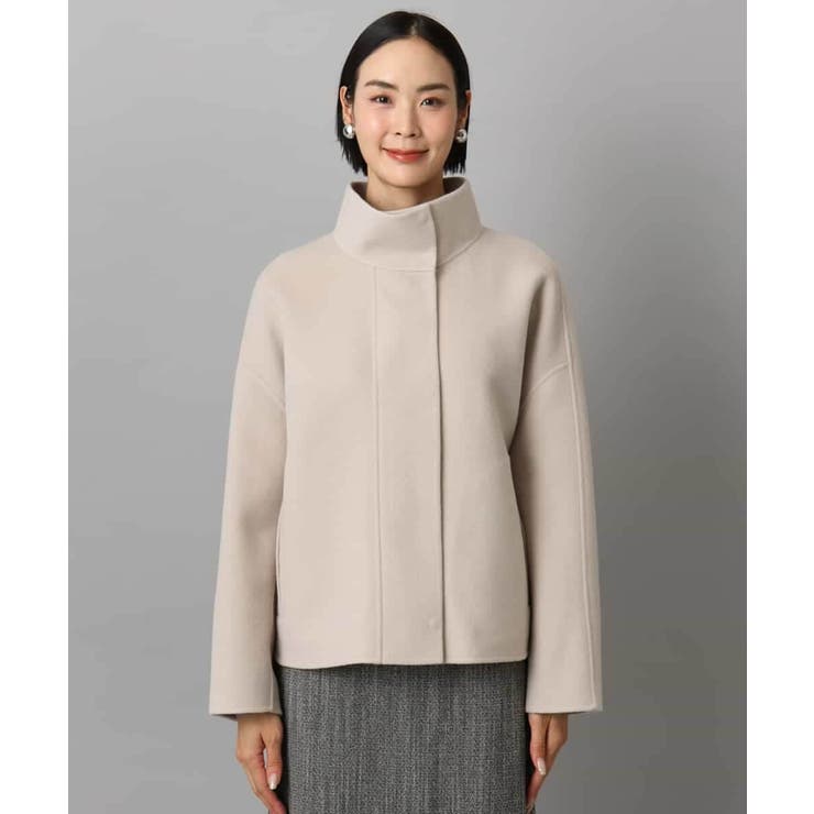 スタンドカラーショートコート | MICHEL KLEIN | 詳細画像27 