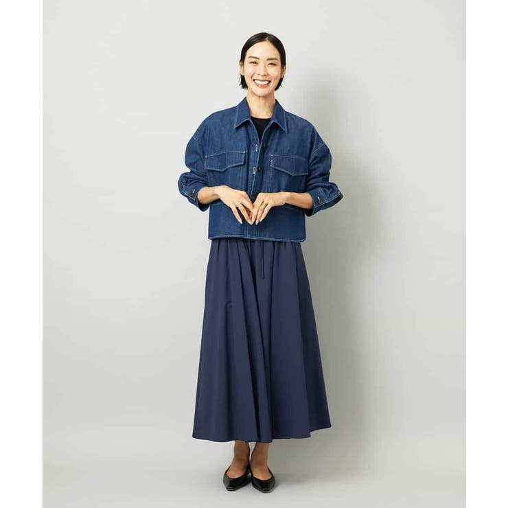 [セットアップ対応]デニムダブルポケットブルゾン | MICHEL KLEIN | 詳細画像12 