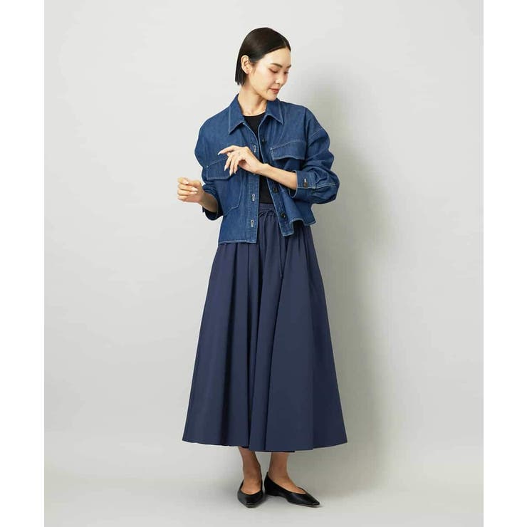 [セットアップ対応]デニムダブルポケットブルゾン | MICHEL KLEIN | 詳細画像13 