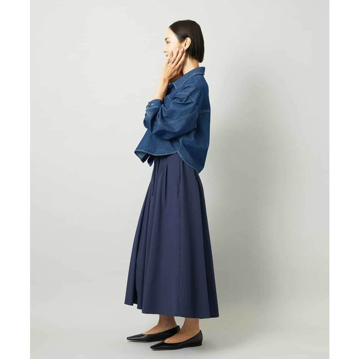 [セットアップ対応]デニムダブルポケットブルゾン | MICHEL KLEIN | 詳細画像14 