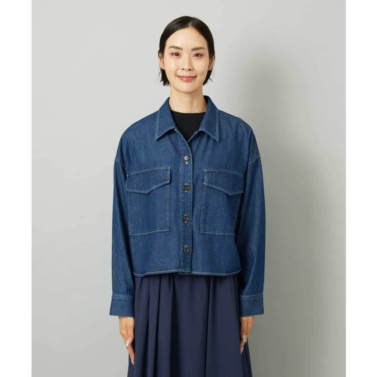 [セットアップ対応]デニムダブルポケットブルゾン | MICHEL KLEIN | 詳細画像15 