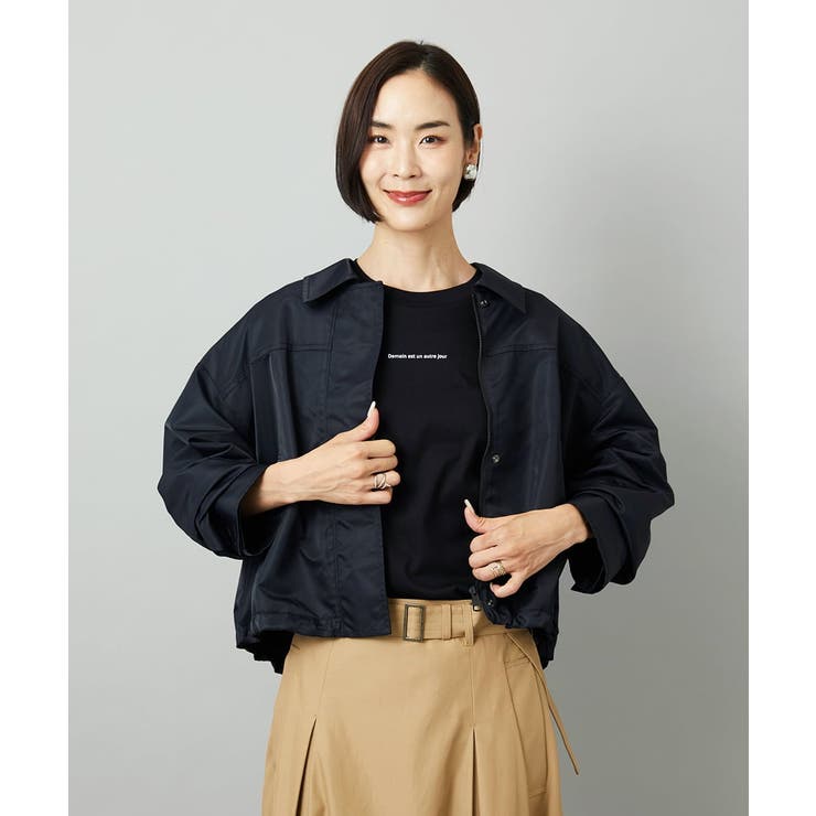 ステンカラーショートブルゾン | MICHEL KLEIN | 詳細画像12 